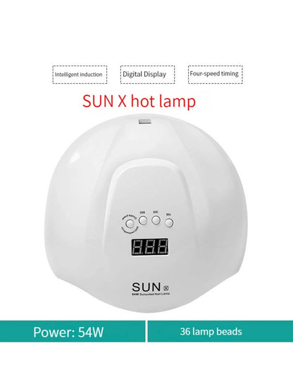 SunX uv/led műkörmös lámpa 54W