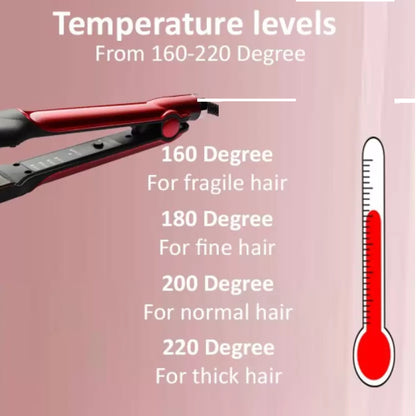 Professzionális hajcsavaró hőmérséklet-szabályozóval